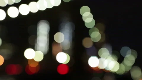 Brooklyn Bridge Bokeh Vídeo Stock 153325436