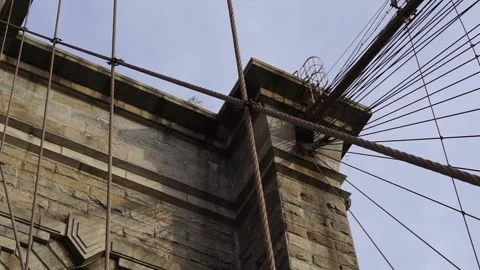 Brooklyn Bridge CloseUp 動画素材 137917059