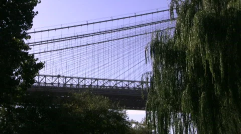 Brooklyn Bridge Stock Footage 694120