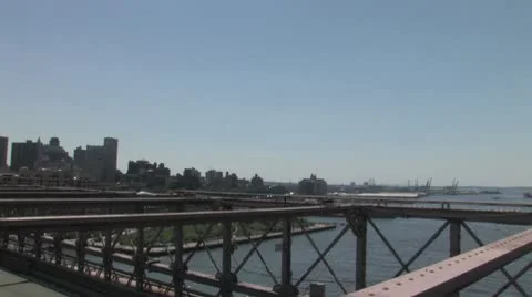 Brooklyn Bridge Stock Footage 8973957