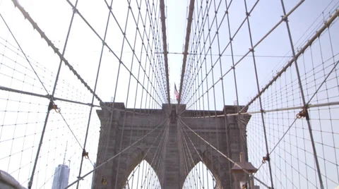 Brooklyn Bridge Stock Footage 32240444