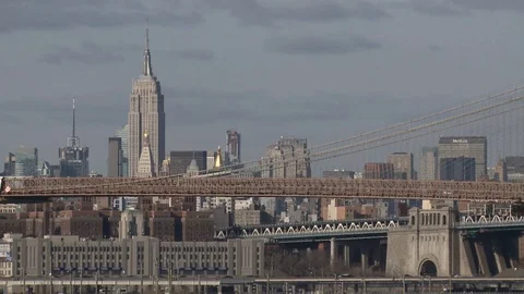 Brooklyn Bridge Stockbeeldmateriaal 77166346