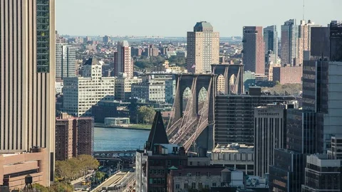 Brooklyn Bridge Stock Footage 83526629