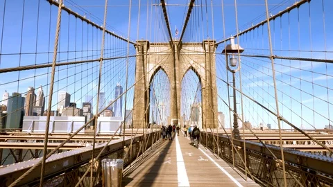Brooklyn bridge Stock Footage 106031965