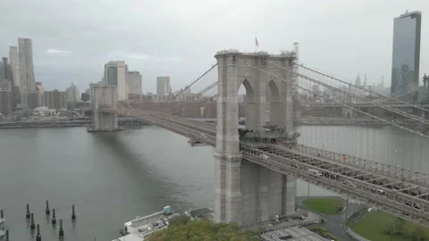 Brooklyn Bridge Stock Footage