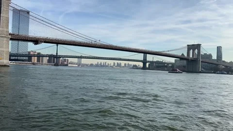 The Brooklyn Bridge Stock Footage 310616466