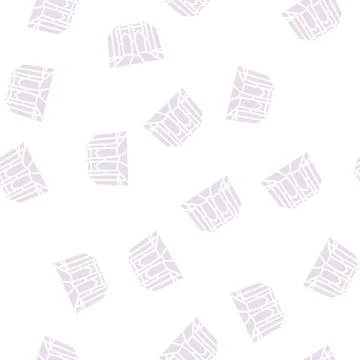 Brooklyn bridge glyph seamless pattern イラスト素材