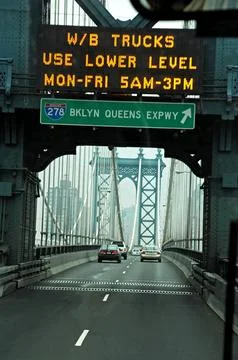 Brooklyn Bridge Iconic Landmark Stock Photos