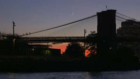 Brooklyn Bridge Night Vidéo 97108455