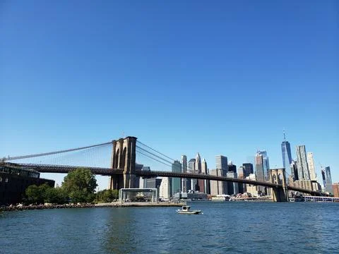 Brooklyn Bridge, NYC Stock Photos