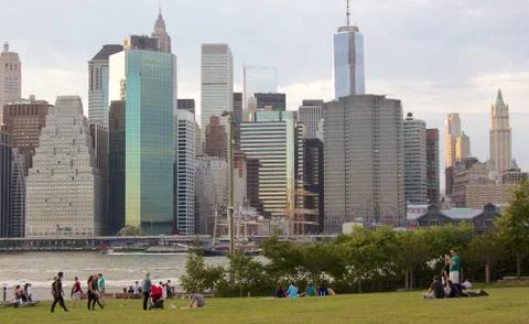 Brooklyn Bridge Park Stock Photos