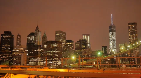 Brooklyn Bridge Ped Path MS SM Vidéo 36625219