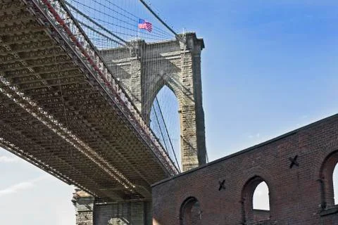 Brooklyn bridge Stock Photos