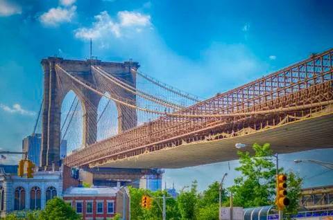 Brooklyn bridge Stock Photos