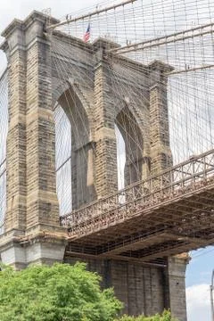 Brooklyn Bridge 库存照片