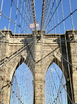 Brooklyn Bridge Foto stock