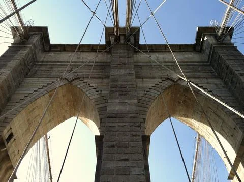 Brooklyn Bridge Foto stock