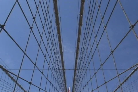 Brooklyn Bridge-Spider 動画素材 397823