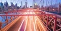 Brooklyn Bridge traffic time-lapse, New York 4k or 4k+ Resolution