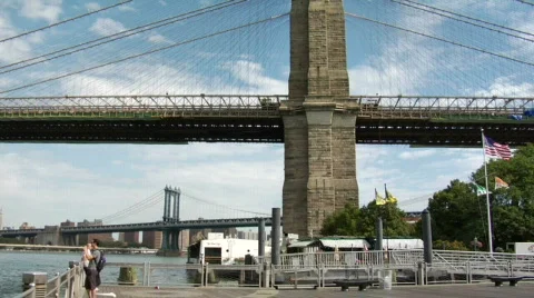 Brooklyn bridge4 Stock Footage 196500