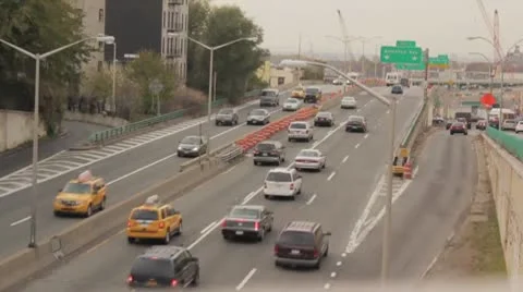 Brooklyn Highway Stock Footage 8970436