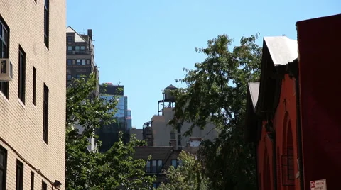 Brooklyn Homes Zoomed Stock Footage 46730292