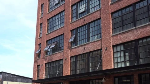 Brooklyn Loft establishing shot Stock Footage 74235859