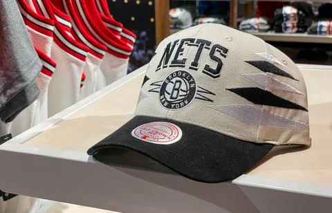 Brooklyn Nets baseball cap. Foto stock