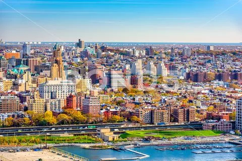 Brooklyn, New York Cityscape Stock Photos