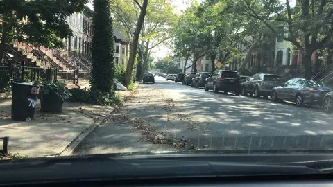 Brooklyn Parking Timelapse Stock Footage 114371579