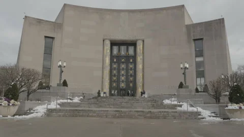 Brooklyn Public Library Stock Footage 265841760