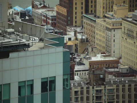 Brooklyn Rooftops Vídeo Stock 74278747