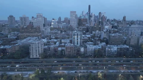 Brooklyn Skyline views Stock Footage 294962672