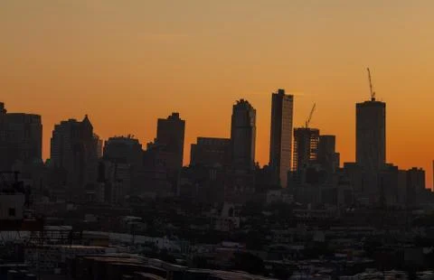 Brooklyn at sunrise Stock Photos