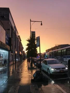 Brooklyn Sunset 写真素材