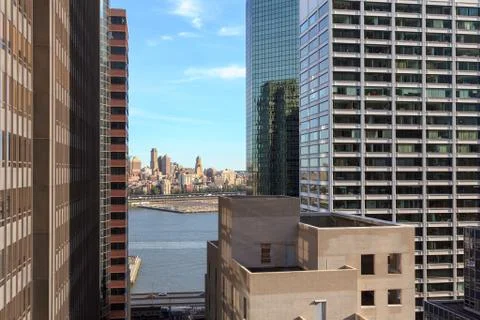 Brooklyn View Foto stock