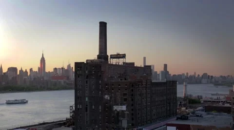 Brooklyn waterfront development project Stock Footage 51140001