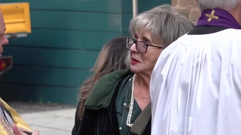Brookside actor Dean Sullivan laid to rest in Liverpool Stock Footage 259062749