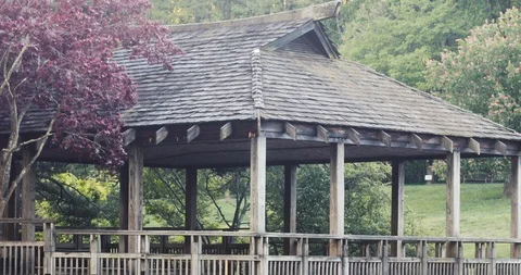 Brookside Gardens Stock Footage 129721033