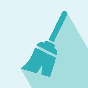 Broom Icon Stock Illustration