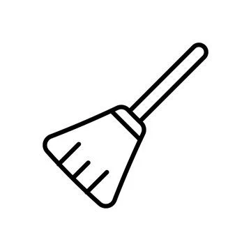 Broom icon vector design templates simple and modern Stock Illustration