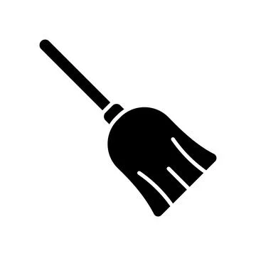 Broom icon vector design templates simple and modern Stock Illustration