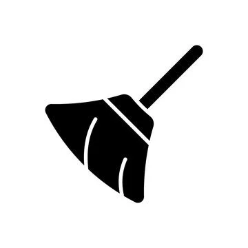 Broom icon vector design templates simple and modern Stock Illustration