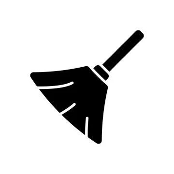 Broom icon vector design templates simple and modern Stock Illustration