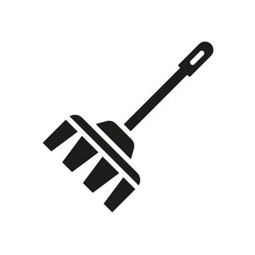 Broom icon vector design templates simple and modern Stock Illustration
