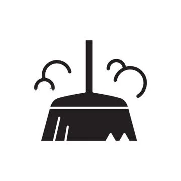 Broom Stock-Illustration