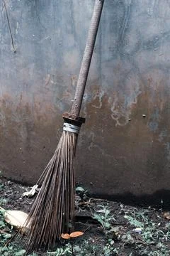 Broom stick Stock Photos