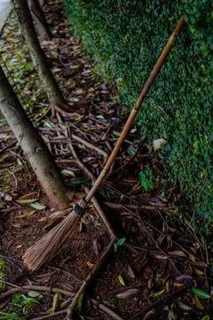 Broom stick Stock Photos