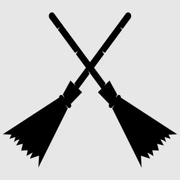 Broom stick vector illustration design Stock Illustration