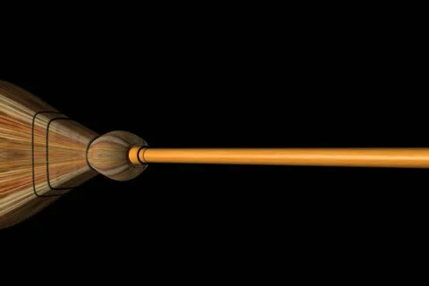 Broom Transition Stock Footage 10870550